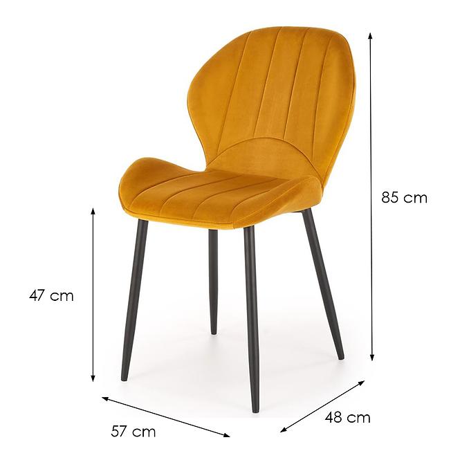 Stolička K538 horčica