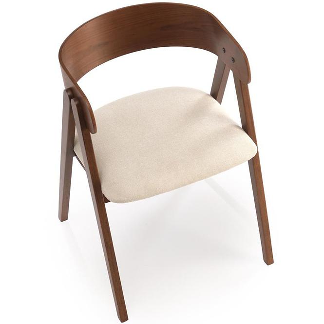 Stolička K562 béžová/orech,9