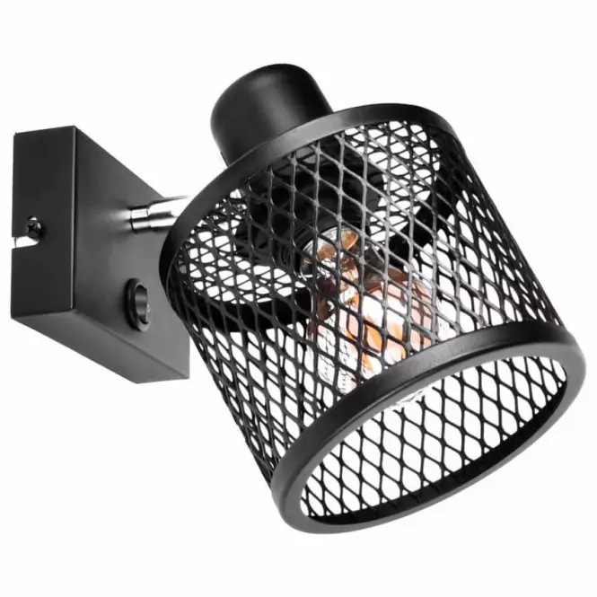 Nástenné svietidlo  BASKET 2949/K-B-1 LS1