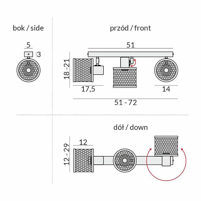 Luster BASKET 2952/Z-B-3  LS3,12