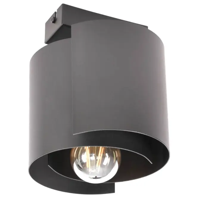 Stropné bodové svietidlo HUGO Black 2955/Z-B-1 LW1