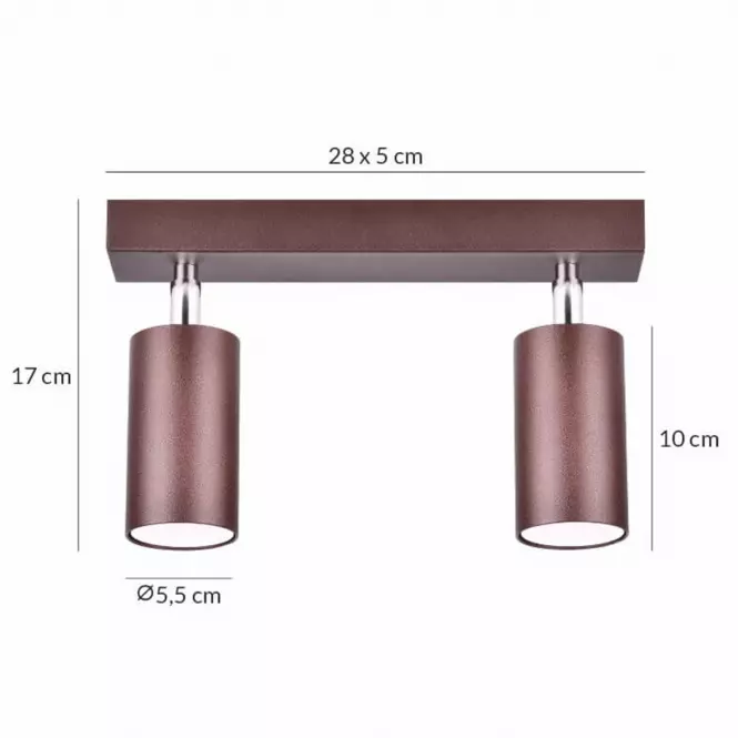 Luster PEGAZ 2791/Z-GU10-2  LS2,13