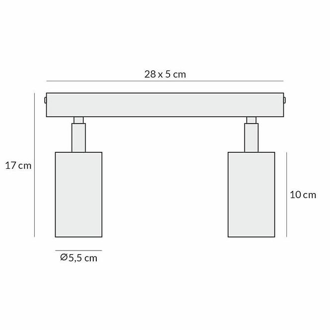 Luster PEGAZ 2791/Z-GU10-2  LS2