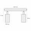 Luster PEGAZ 2791/Z-GU10-2  LS2,14