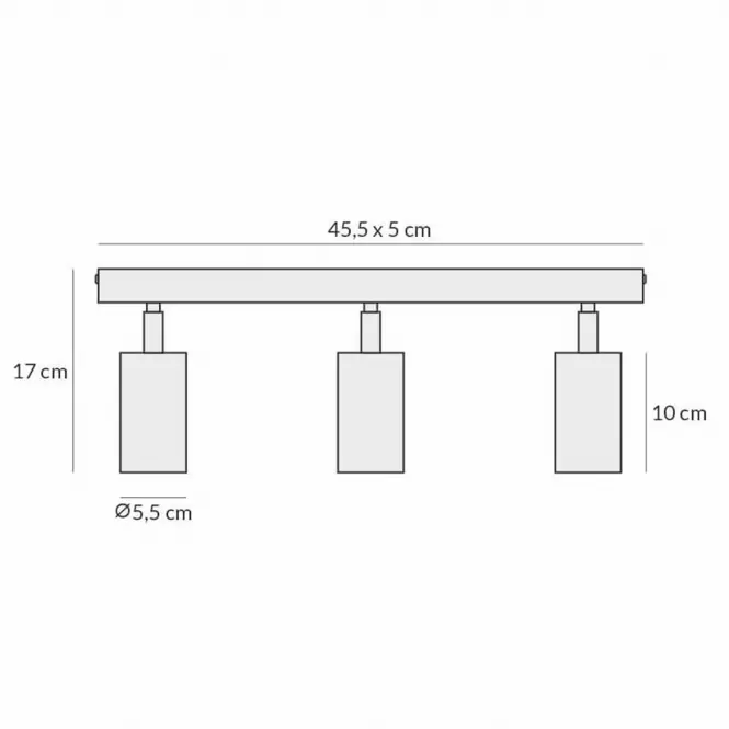 Luster PEGAZ 2792/Z-GU10-3 LS3