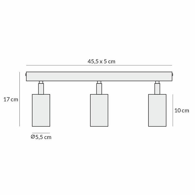 Luster PEGAZ 2792/Z-GU10-3 LS3
