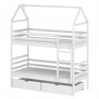 Posteľ Chata Alex 80x160 white