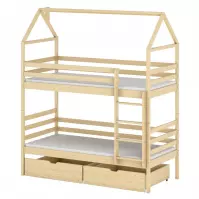 Posteľ Chata Alex 80x160 pine