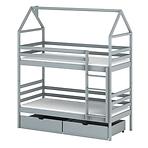Posteľ Chata Alex 80x160 grey