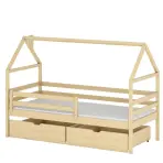 Posteľ Domček Aron 80x160 borovica