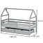 Posteľ Chata Aron 80x160 grey,2