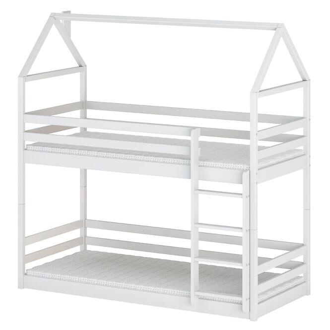 Posteľ Domček Axel 90x200 biela
