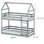 Posteľ Chata Axel 90x200 grey,2