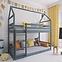 Posteľ Chata Axel 80x160 grey,3
