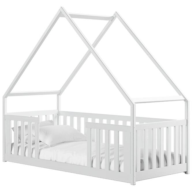 Posteľ Domček Bee 90x200 biela