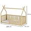 Posteľ Chata Bodzio 90x200 pine,2