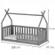 Posteľ Chata Bodzio 90x200 grey,2