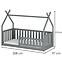 Posteľ Chata Bodzio 90x200 grey,2