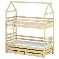 Posteľ Domček Dalia 90x200 borovica