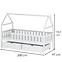 Posteľ Chata Domi 90x200 white,2