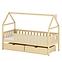 Posteľ Chata Domi 90x200 pine