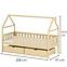 Posteľ Chata Domi 90x200 pine,2