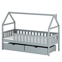 Posteľ Chata Domi 90x200 grey