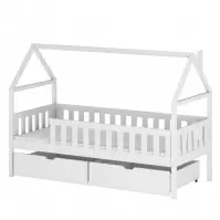 Posteľ Chata Domi 80x160 white
