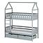 Posteľ Chata Gaja 90x200 grey