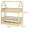 Posteľ Chata Gaja 80x160 pine,2