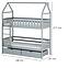 Posteľ Chata Gaja 80x160 grey,2