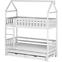 Posteľ Chata Iga 90x200 white
