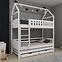 Posteľ Chata Iga 90x200 white,4