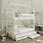Posteľ Chata Iga 90x200 white,5