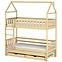 Posteľ Chata Iga 90x200 pine