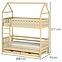 Posteľ Chata Iga 90x200 pine,2