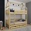 Posteľ Chata Iga 90x200 pine,3