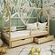 Posteľ Chata Lila 80x160 pine,3