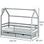Posteľ Chata Lila 80x160 grey,2