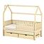 Posteľ Domček Monkey 90x200 borovica