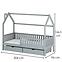 Posteľ Chata Natan 90x200 grey,2