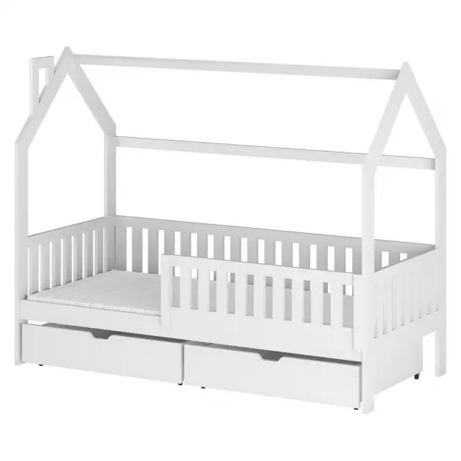 Posteľ Chata Natan 80x160 white