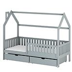 Posteľ Chata Natan 80x160 grey