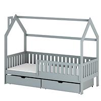 Posteľ Chata Natan 80x160 grey
