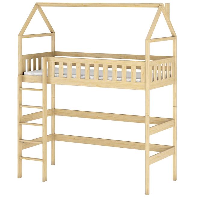 Posteľ Domček Otylia 80x160 borovica