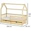 Posteľ Chata Oskar 90x200 pine,2
