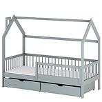 Posteľ Chata Oskar 80x160 grey