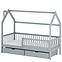 Posteľ Chata Oskar 80x160 grey