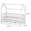 Posteľ Chata Papi 90x200 white,2
