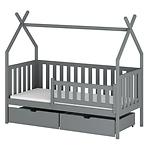 Posteľ Chata Simba 80x160 grey